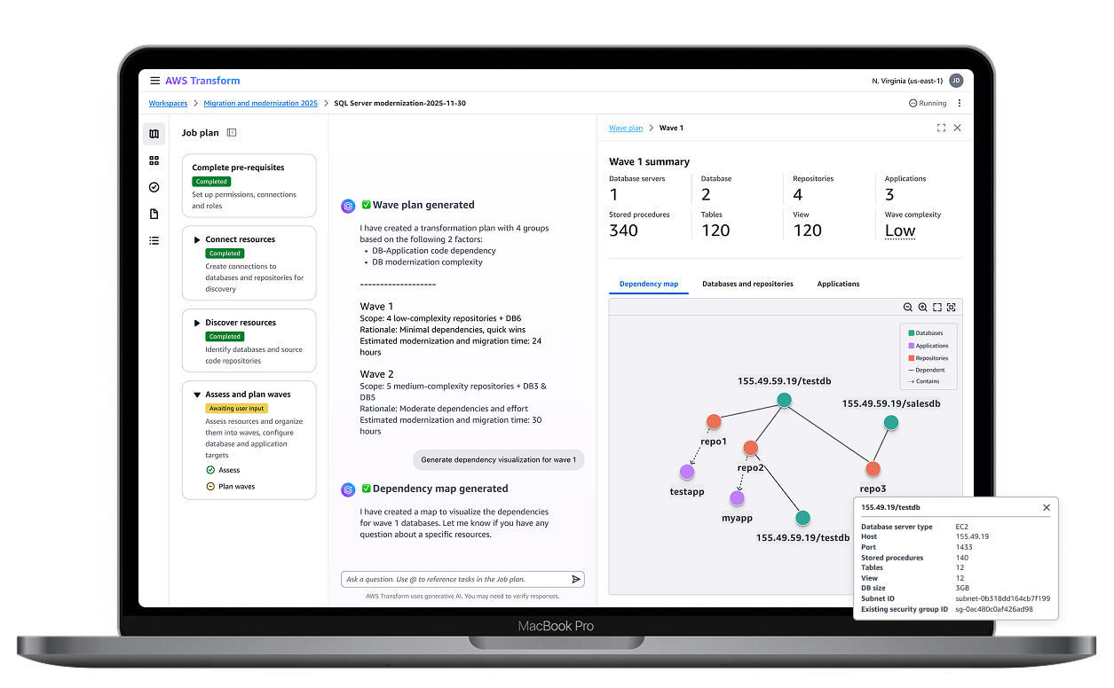 Agentic Database Transformation