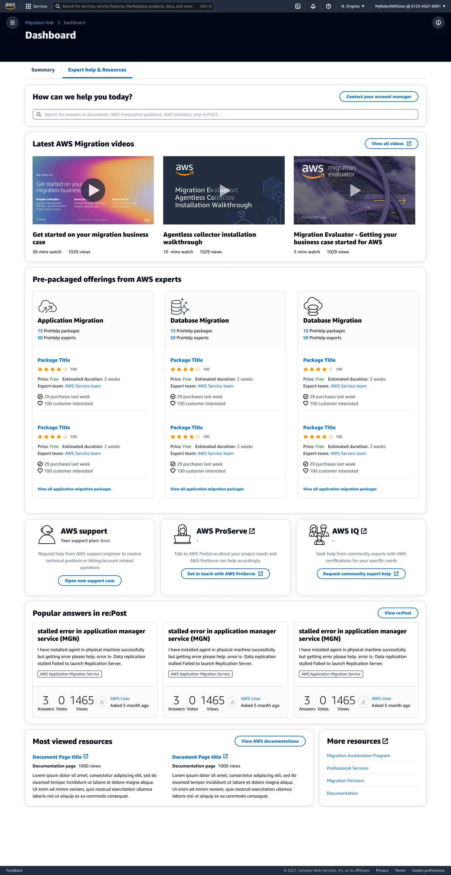 Expert help marketplace