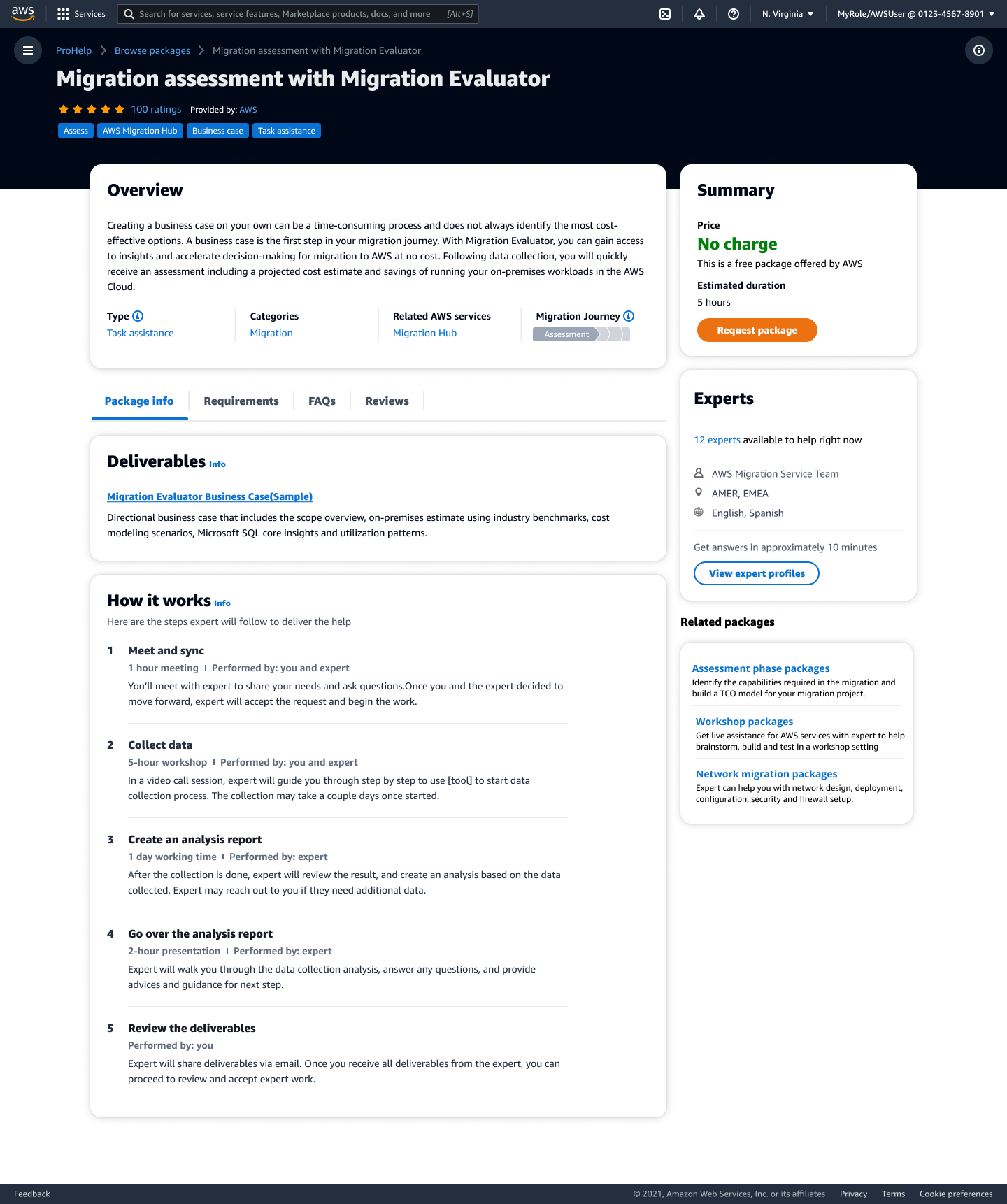 Clearly defined help package