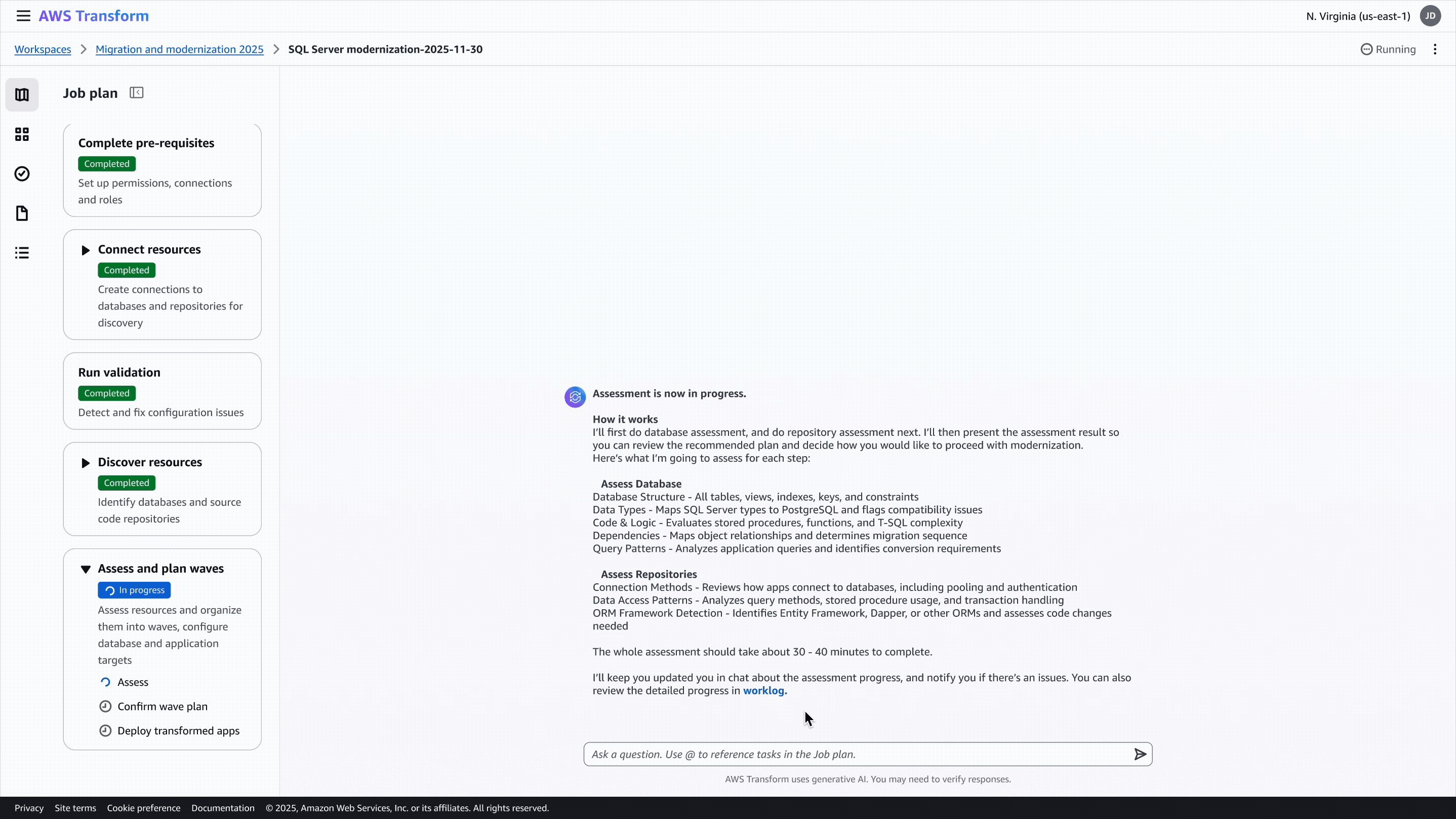 Rich assessment information