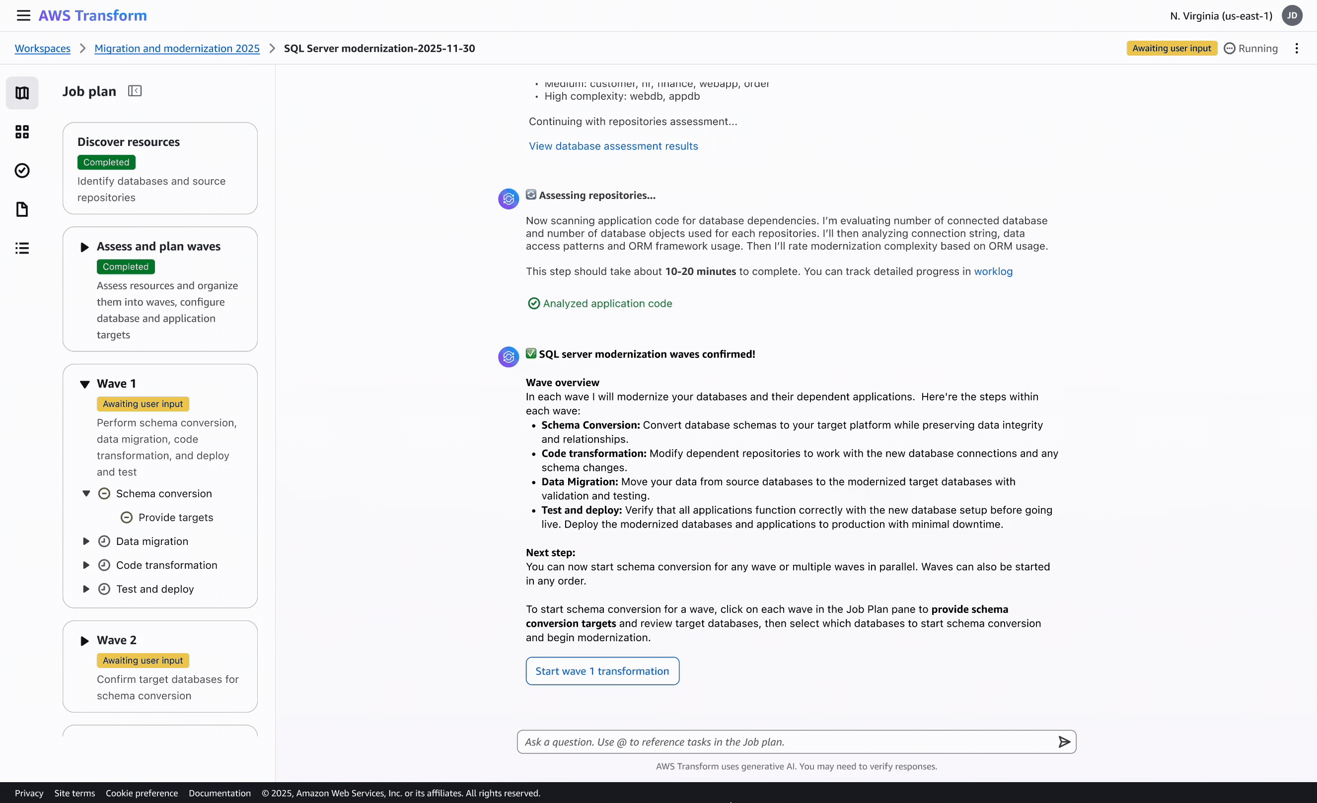 Configure with control
